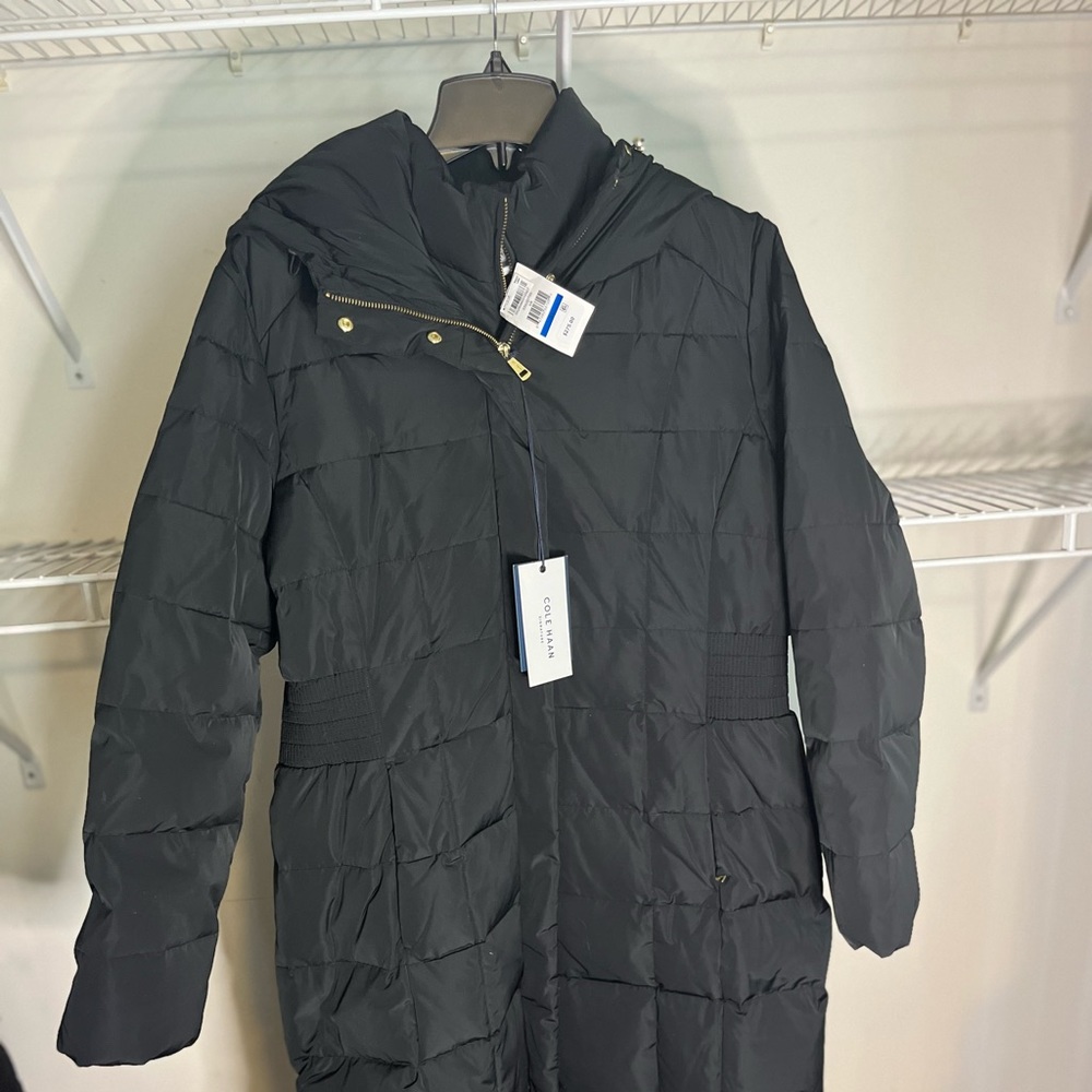 Cole Haan coat got on discount for 235. Asking for 100 ONBO